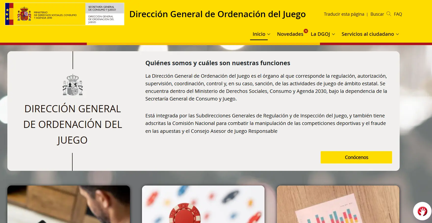 dgoj casino legal españa